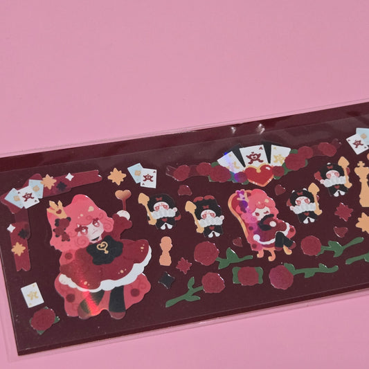 Sweet Dust Red Queen sticker