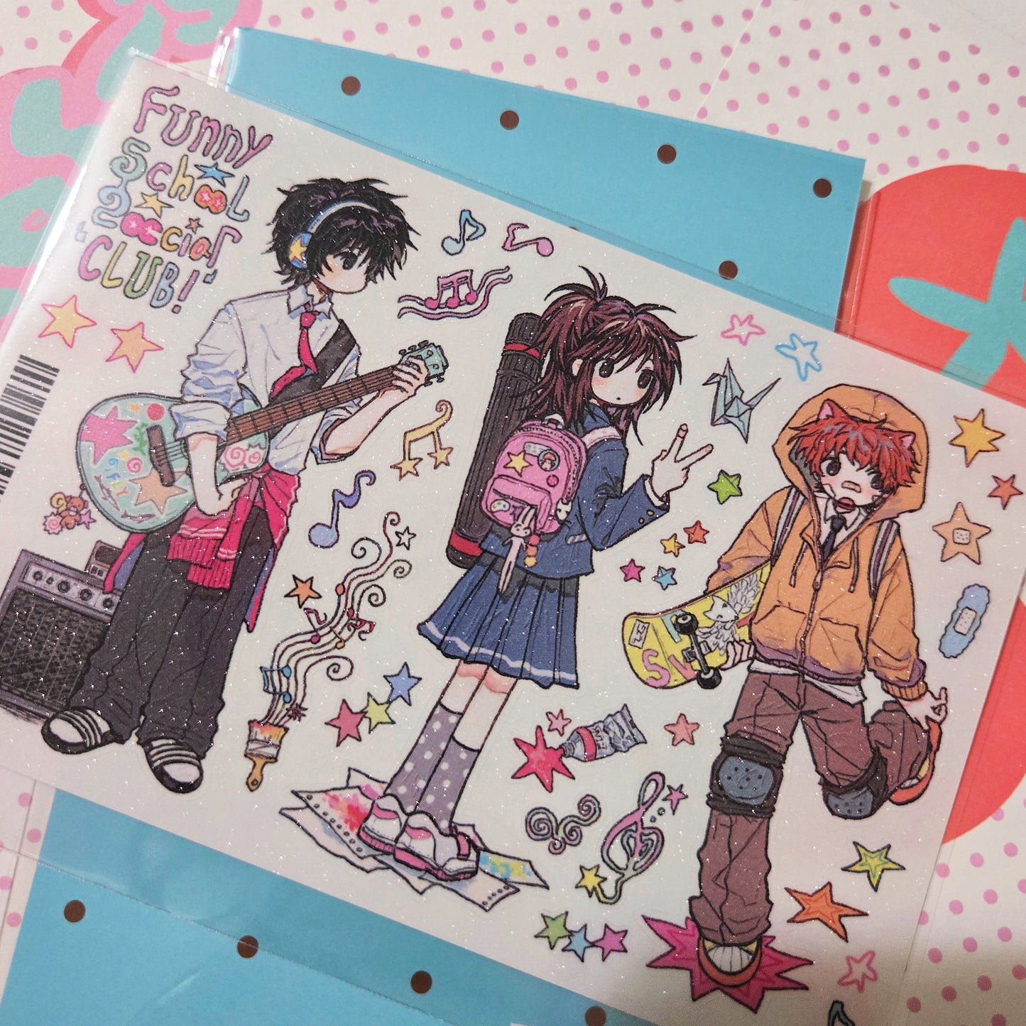 Amustew  Fun School Spirit Club Sticker