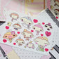 Happy Nyang Day Monkey Love Sticker
