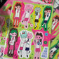 MonanBear We are Cute Girls Sticker