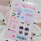 Coral Tree Summer Teen Sticker Sheet