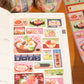 Pearly Button Yum Yum Japanese Food Kisscut Tape