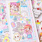 Pink Rue Otaku Daily Life Sticker Set