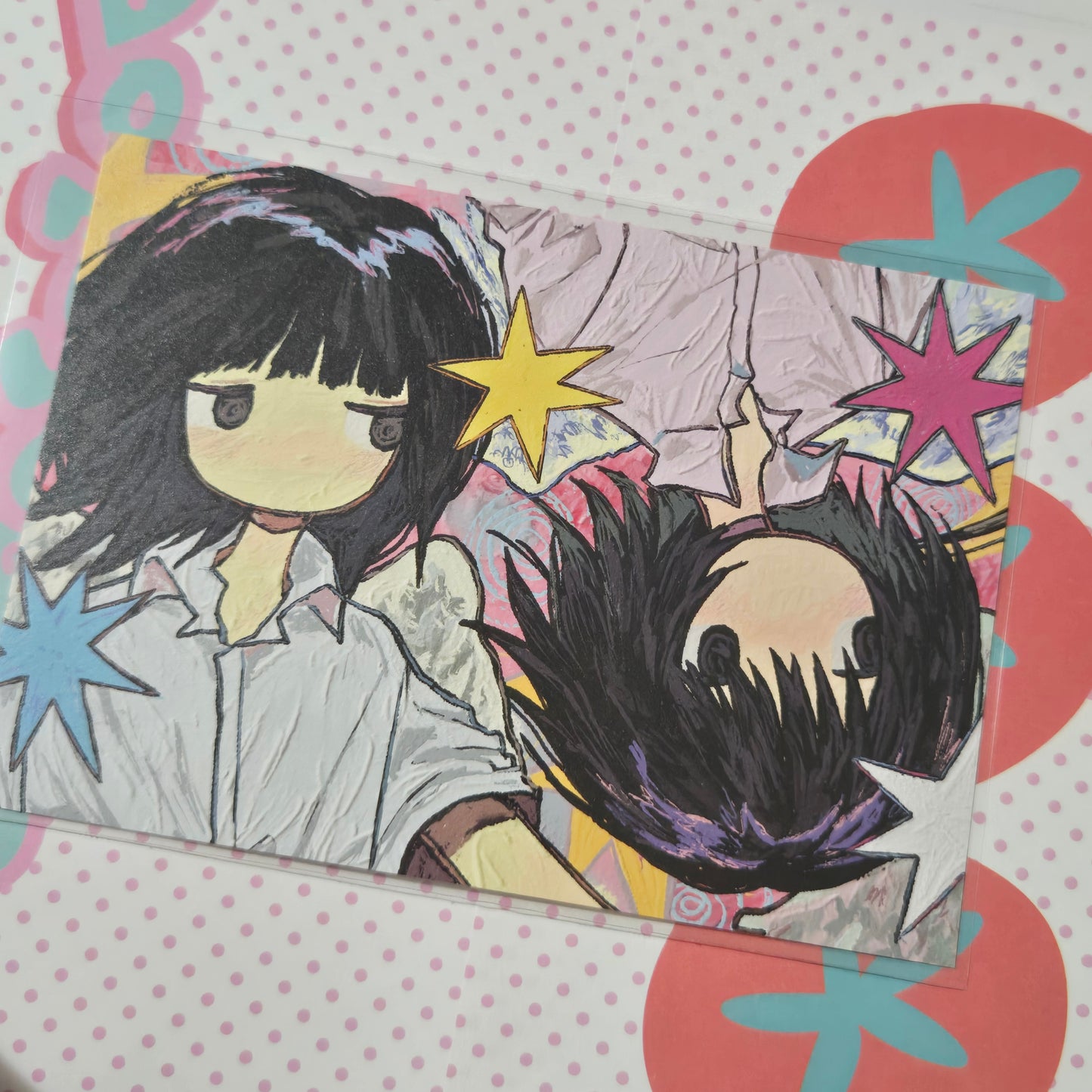 Amustew Angelic Girls Postcard