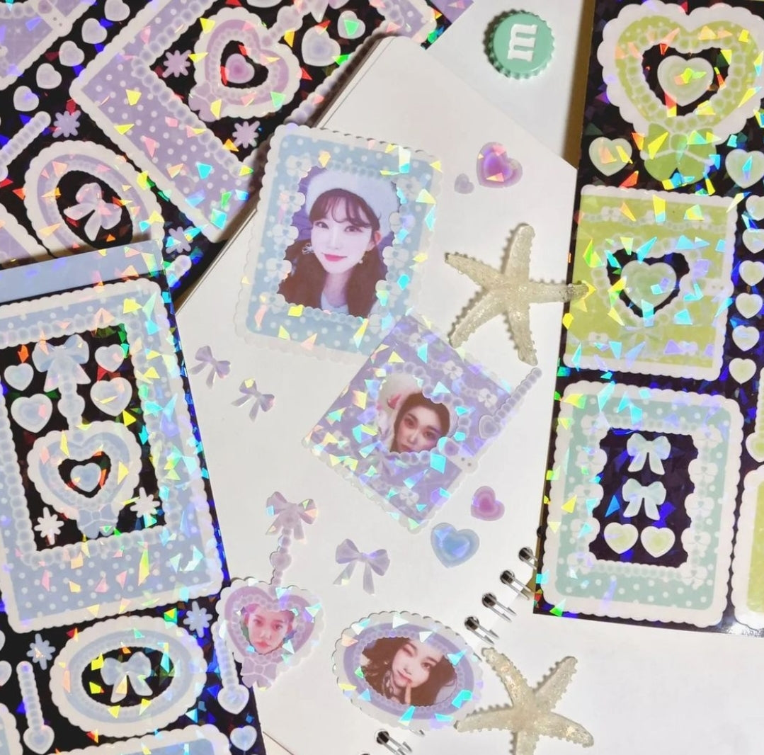 Hipromland Lace Frame Sticker {7 vars}