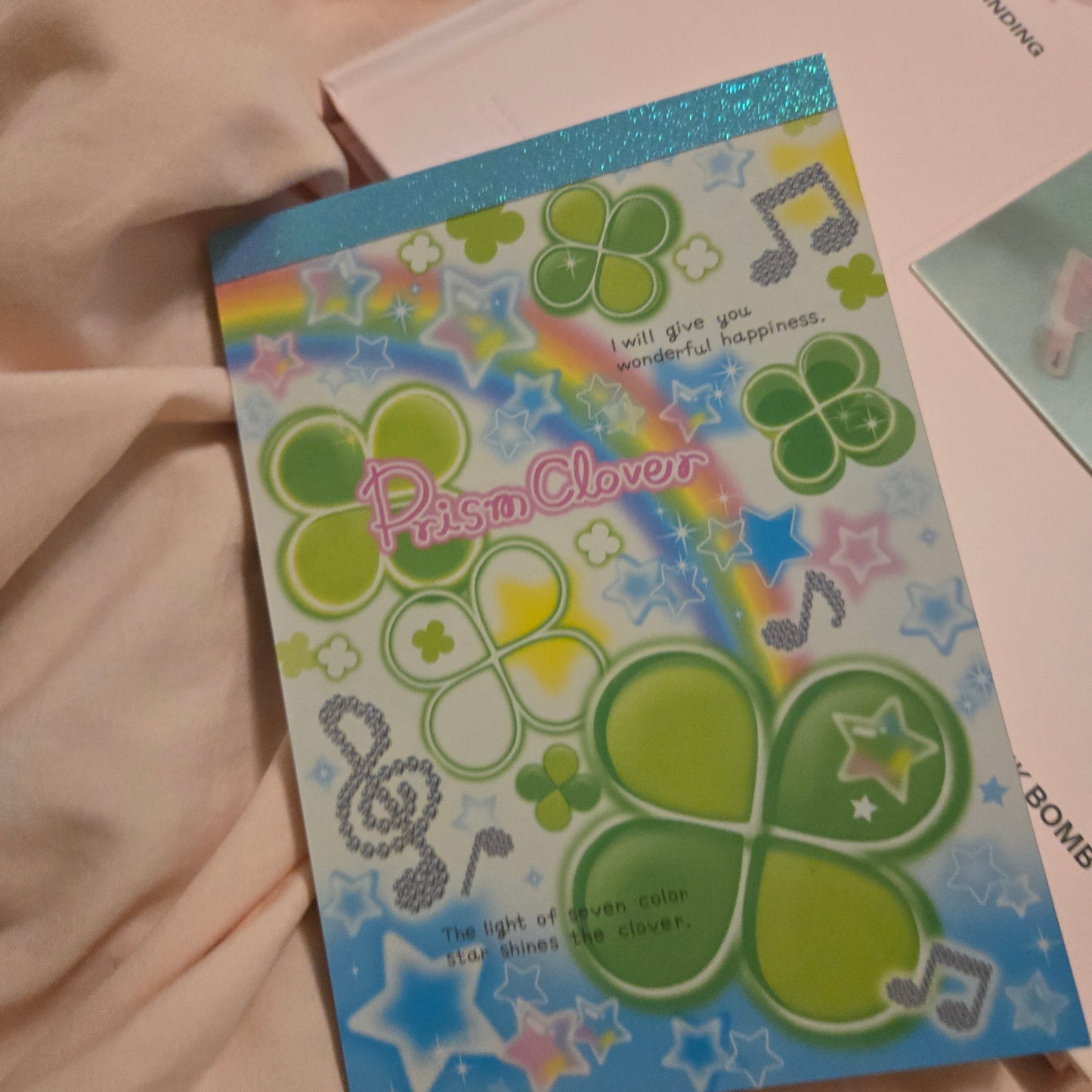 Q-LIA Clover Heisei Retro Memo Pad