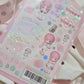 Coral Tree | Pink Creamy Rose  Seal Sticker