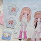 Coral Tree MilkyWay Princess Sticker Sheet
