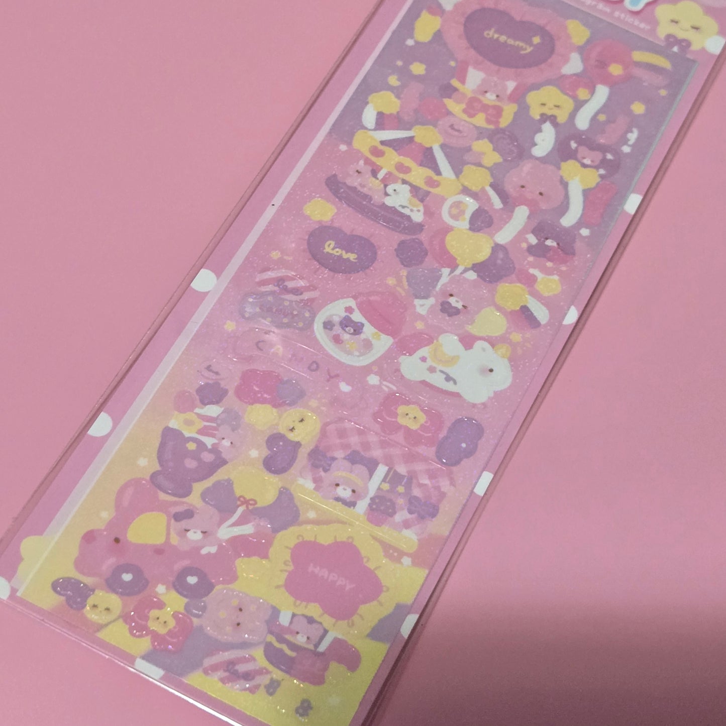 Seolkee Ilust. Cotton Candy Seal Sticker