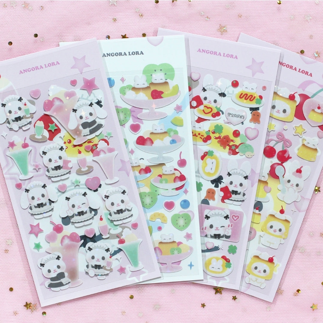 Angora lora snacks sticker [3 vars]