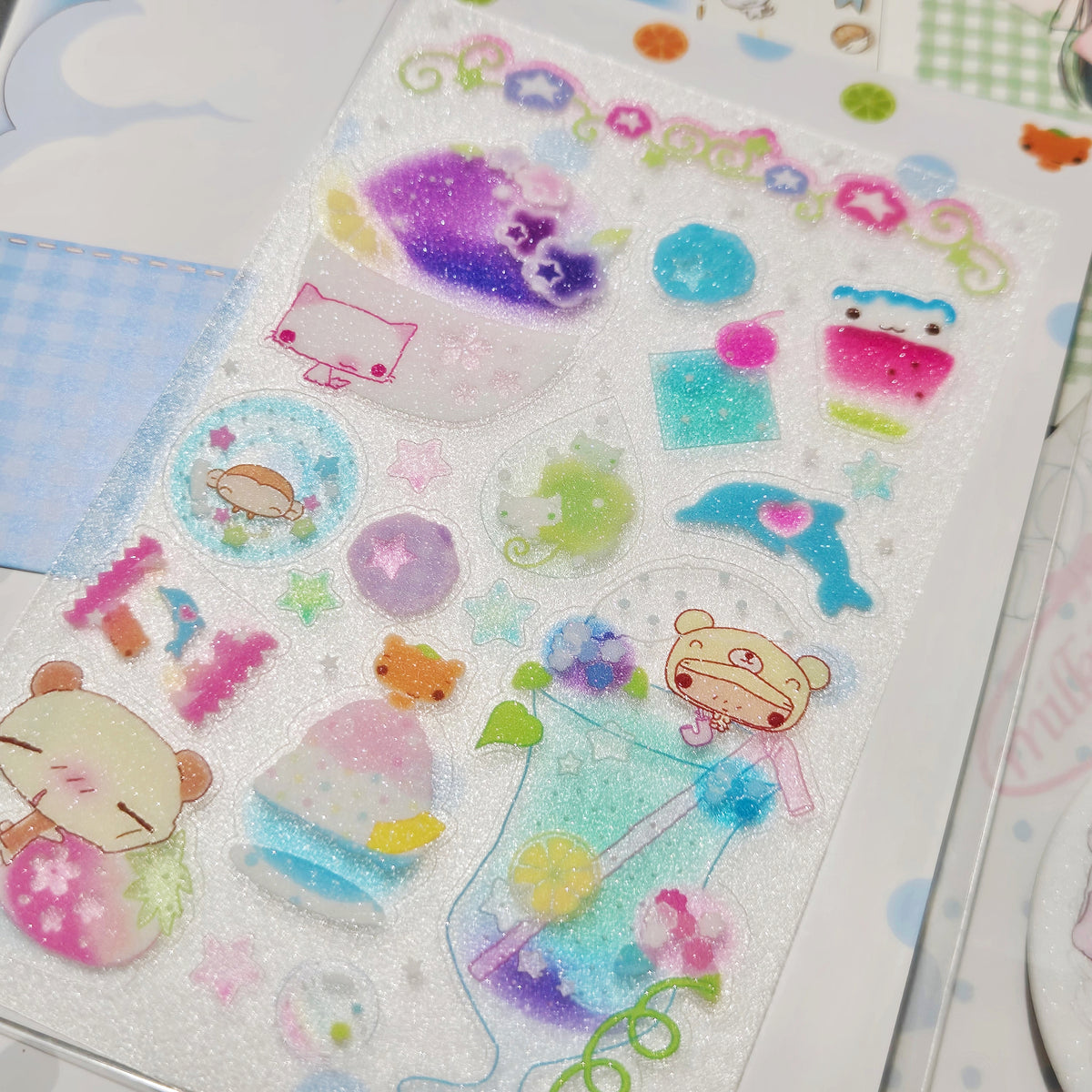 Happy Nyang Day Summer Festival Treats Sticker