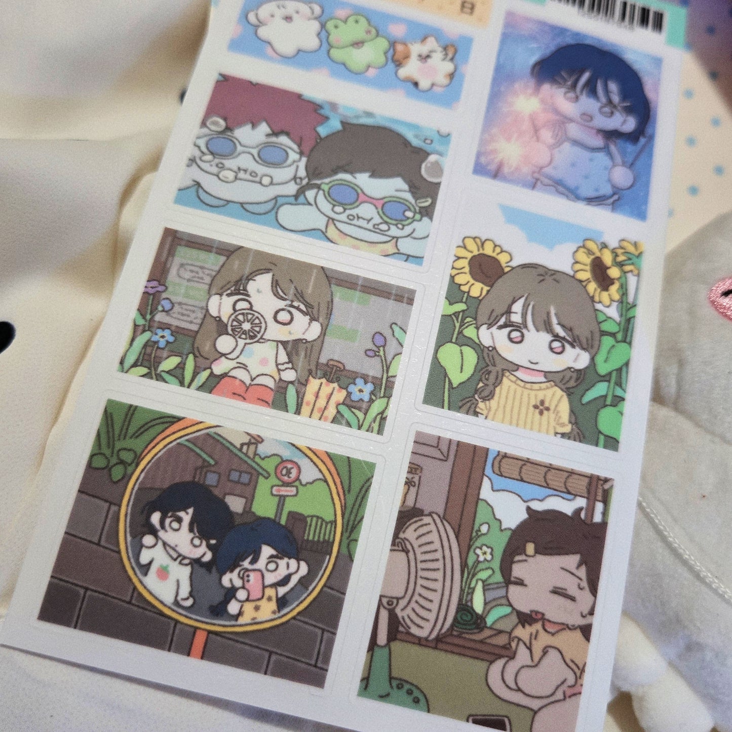 IO Studio Summer Memories Block Sticker