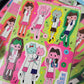 MonanBear We are Cute Girls Sticker