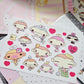 Happy Nyang Day Monkey Love Sticker