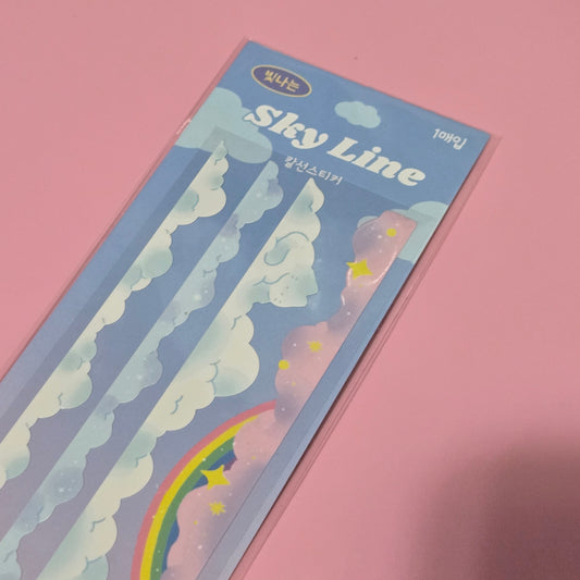 Manta Box Sky Line sticker