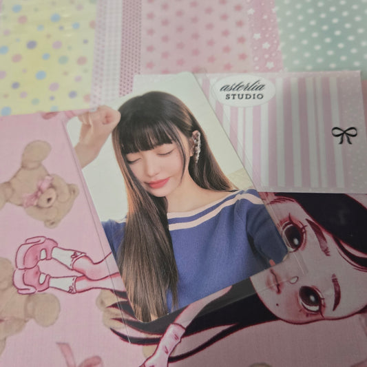 IVE Wonyoung Secret WithMuu Fan Sign Photocard