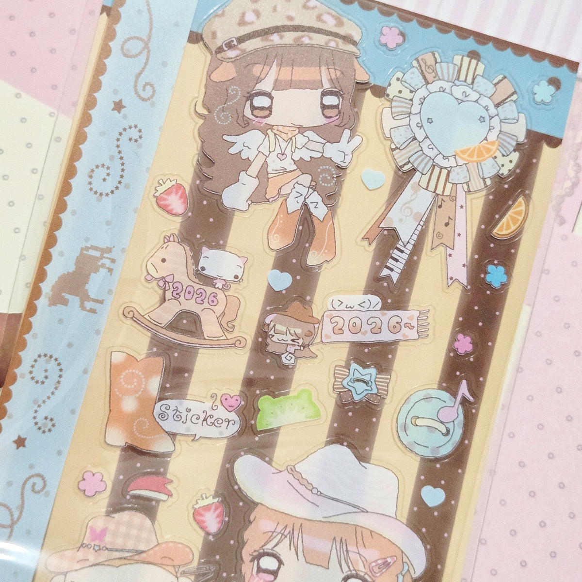Happy Nyang Day Country Cowgirl  Sticker