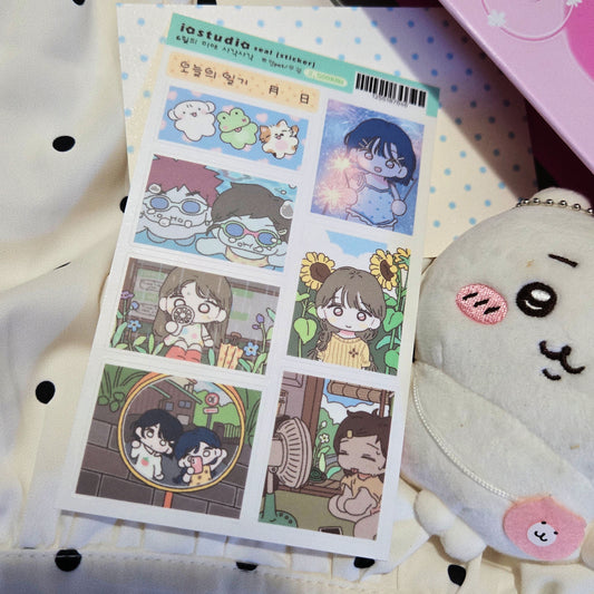 IO Studio Summer Memories Block Sticker