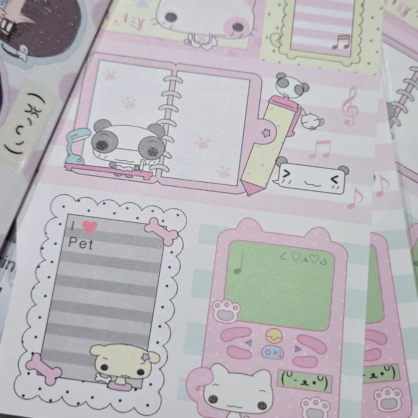 Happy Nyang Day Diary Memo Sticker Set