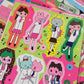 MonanBear We are Cute Girls Sticker