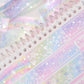 Pearly Button Milky Star Powder Masking Tape