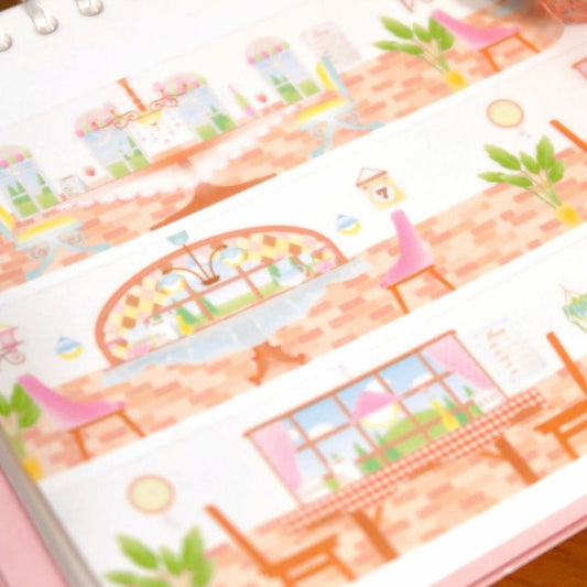 Pearly Button Breakfest Brunch Masking Tape