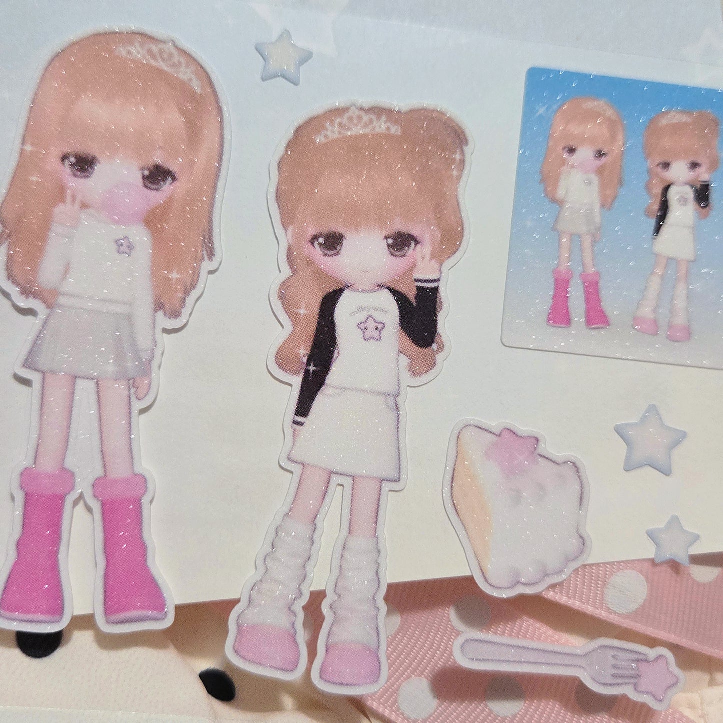 Coral Tree MilkyWay Princess Sticker Sheet