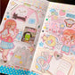 Pink Rue Otaku Daily Life Sticker (2 vars)