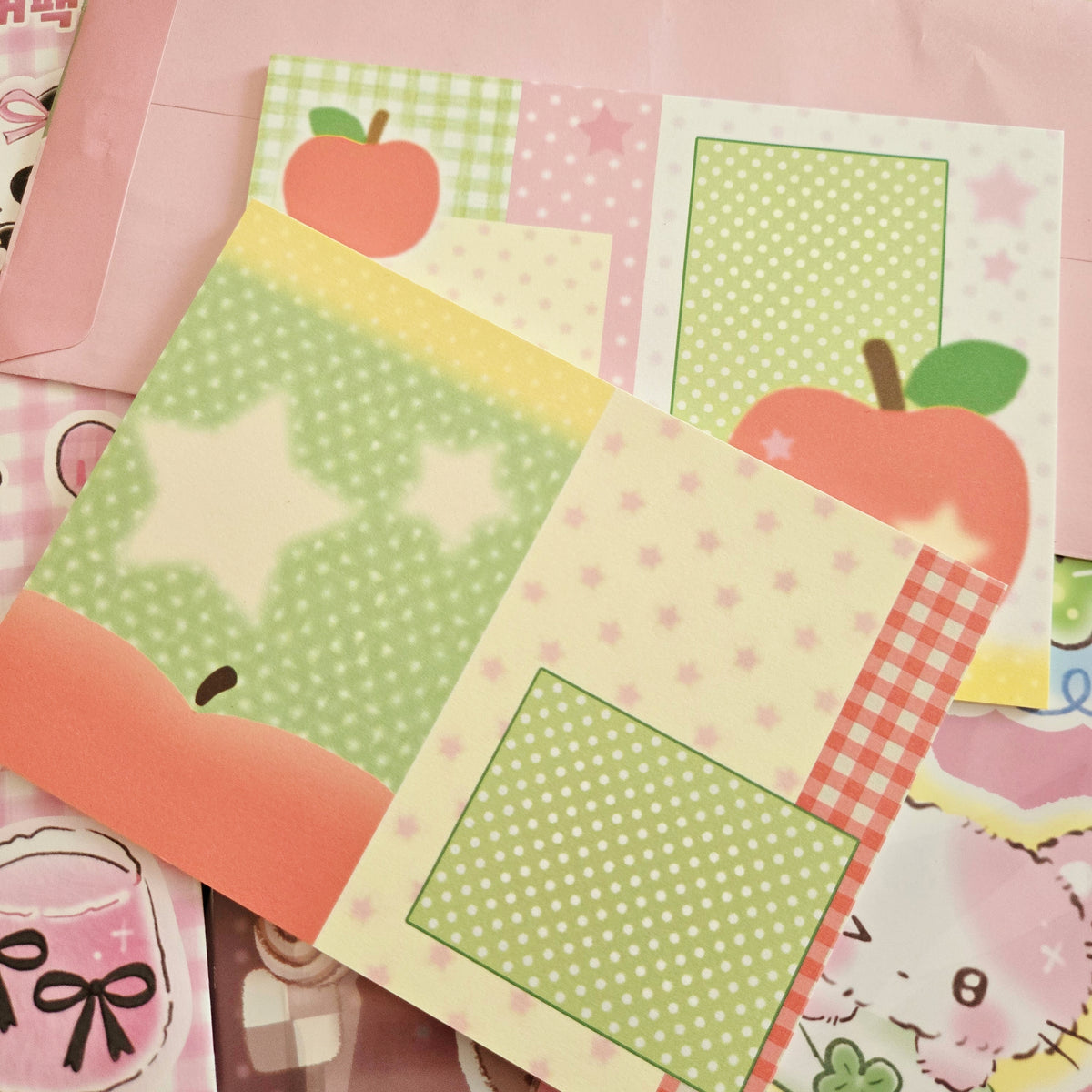 Pink Rue Patchwork Memo Pad (2 vars)