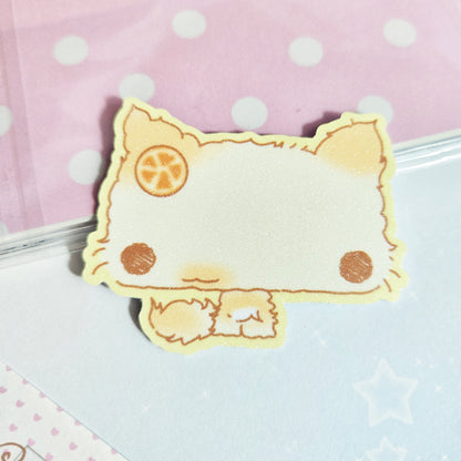 Happy Nyang Day Sweet Fruit Die-Cut Sticker (3 vars)