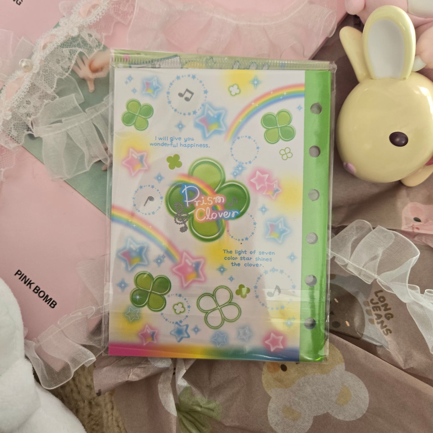 Q-Lia Clover Reuseable Sticker Book