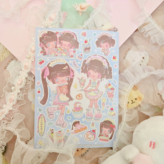 Asterlia Studio Lil Sweet Treat Cafe Sticker