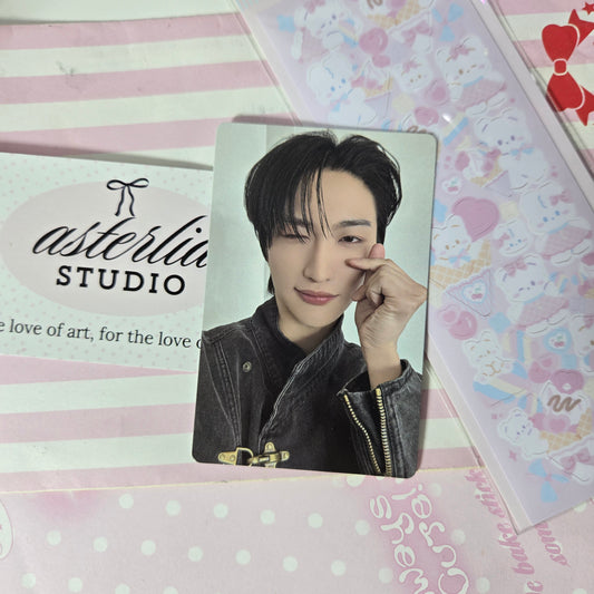 Ateez-Seongwha Winky Peace VER Golden Hour PT 3 Photocard