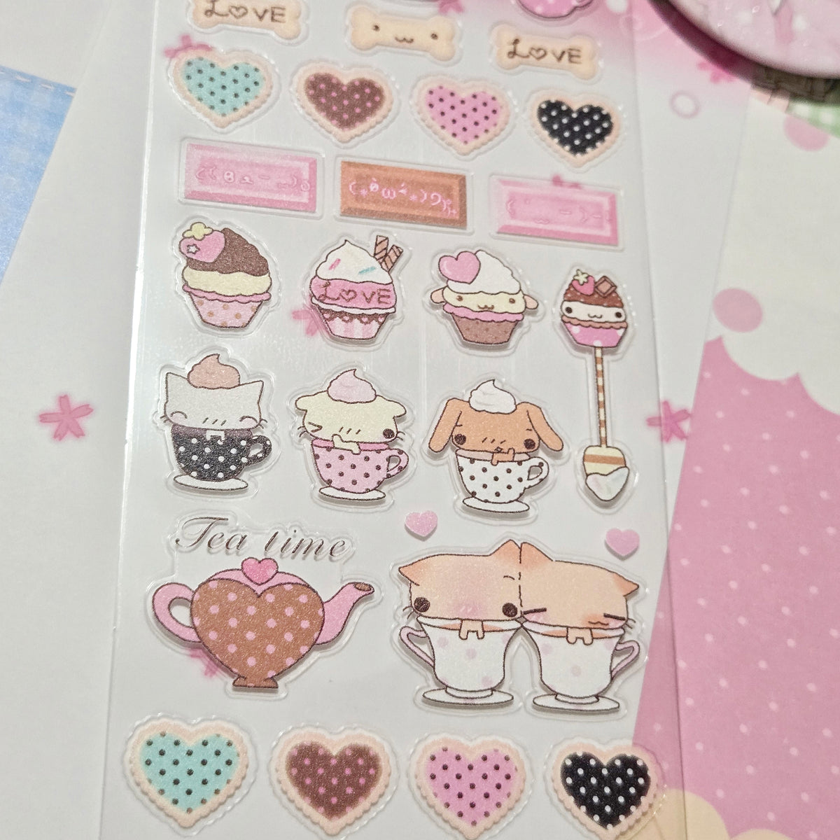 Happy Nyang Day Sweet Biscuit Cookie Sticker