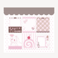 Earth Attack Sweet Chocolate Memo Sticker Set