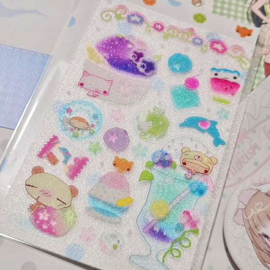 Happy Nyang Day Summer Festival Treats Sticker