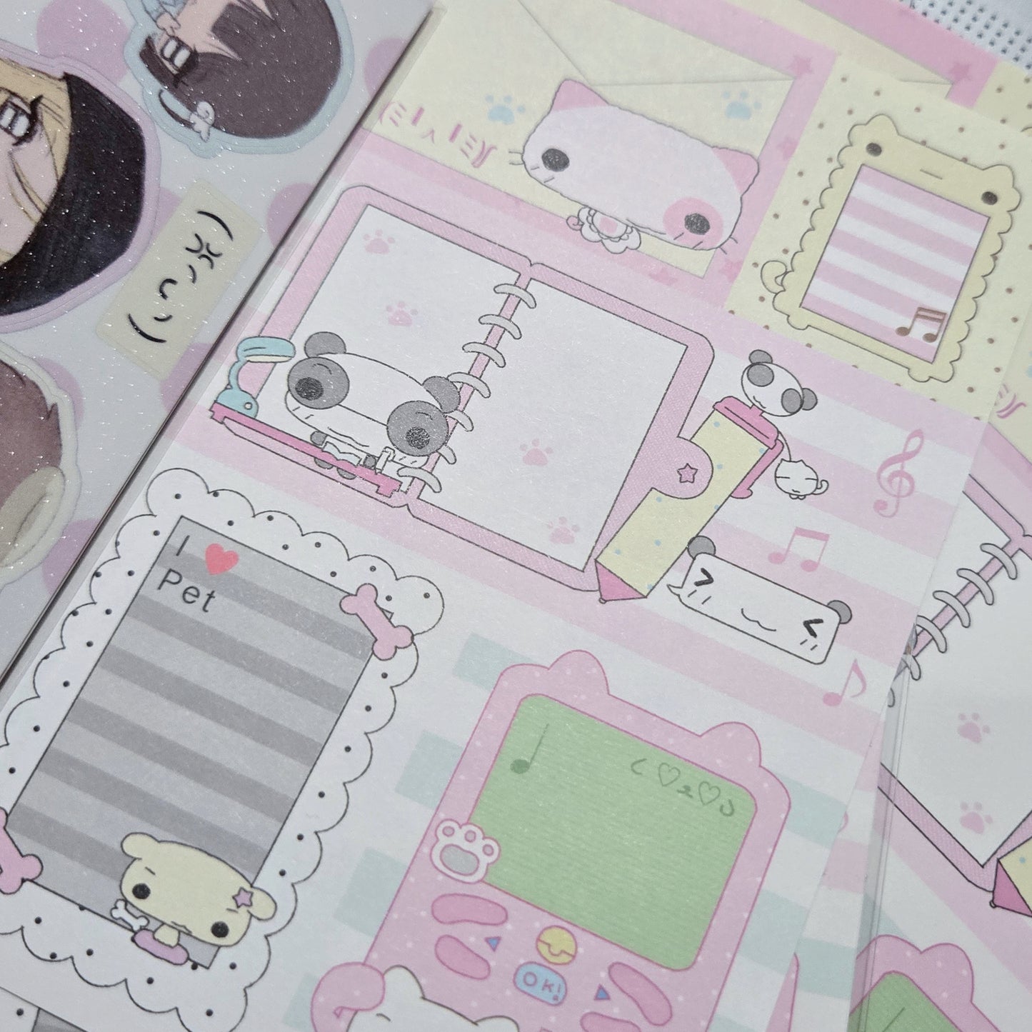 Happy Nyang Day Diary Memo Sticker Set