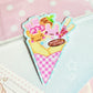 Happy Nyang Day Bright Friends Die-Cut Sticker (4 vars)
