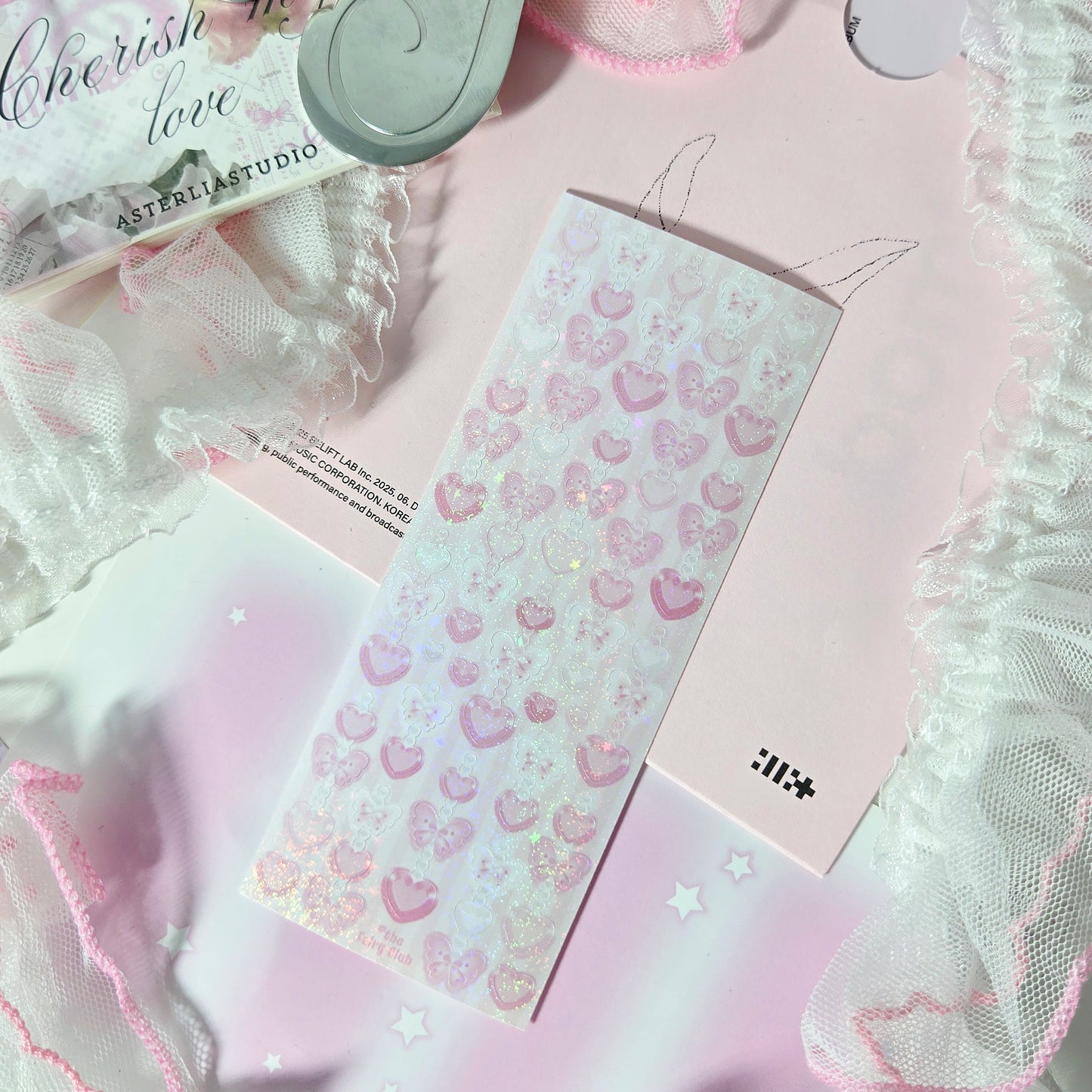 thefairyclub mellow pixie crystal sticker