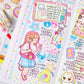 Pink Rue Otaku Daily Life Sticker Set