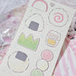 Pink Rue Japanese Food Memo Sticker