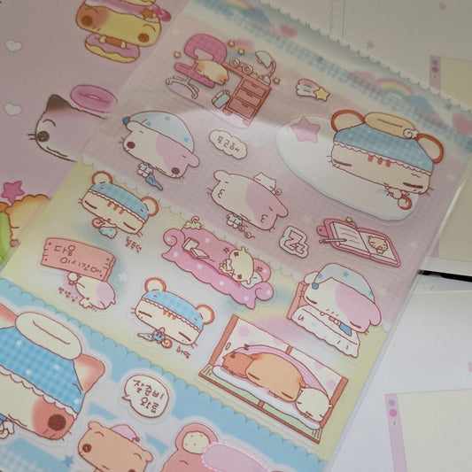 Happy Nyang Day Good Night Sticker