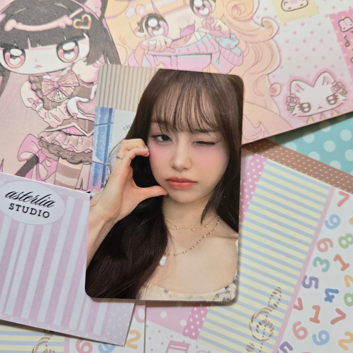 Chuu XOXO Cyber Love Cheek Heart Ver.  Apple Music Lucky Draw  PhotoCard