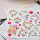 Happy Nyang Day Monkey Love Sticker