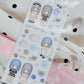 Coral Tree Baby Doll Ver Blue  Sticker Sheet