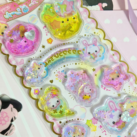 Crux Fluffy Rabichan Water Sticker