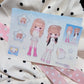 Coral Tree MilkyWay Princess Sticker Sheet
