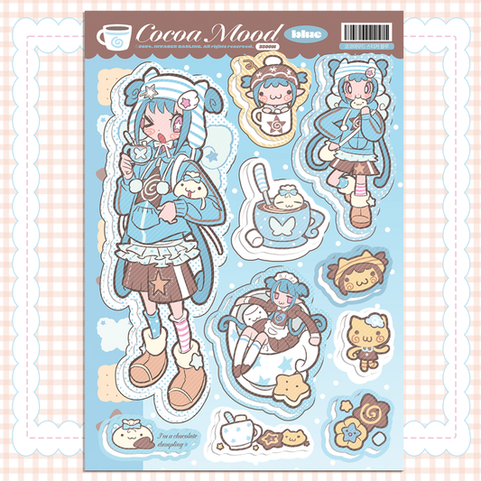 Invader Darling Cocoa Sticker