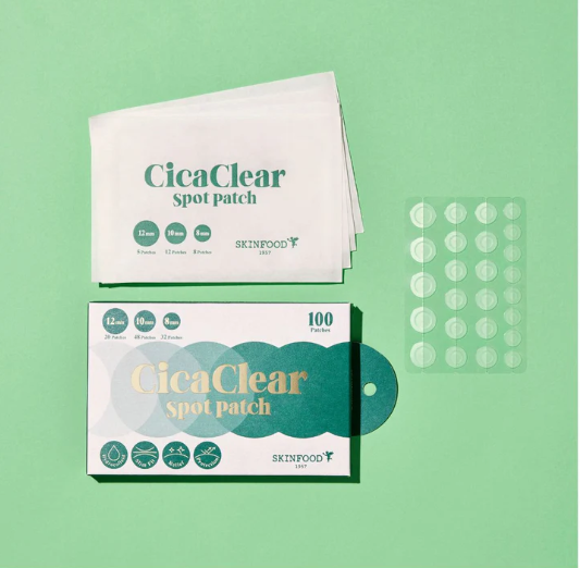 SKINFOOD - Cica Clear Spot Patch (100 Acne Patches)