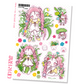 Jalsara Flower Garden Sticker